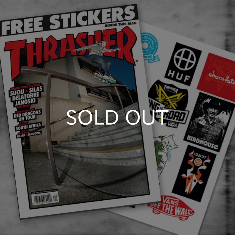 画像2: THRASHER / MAGAZINE 2014年1月号 #402 (2)