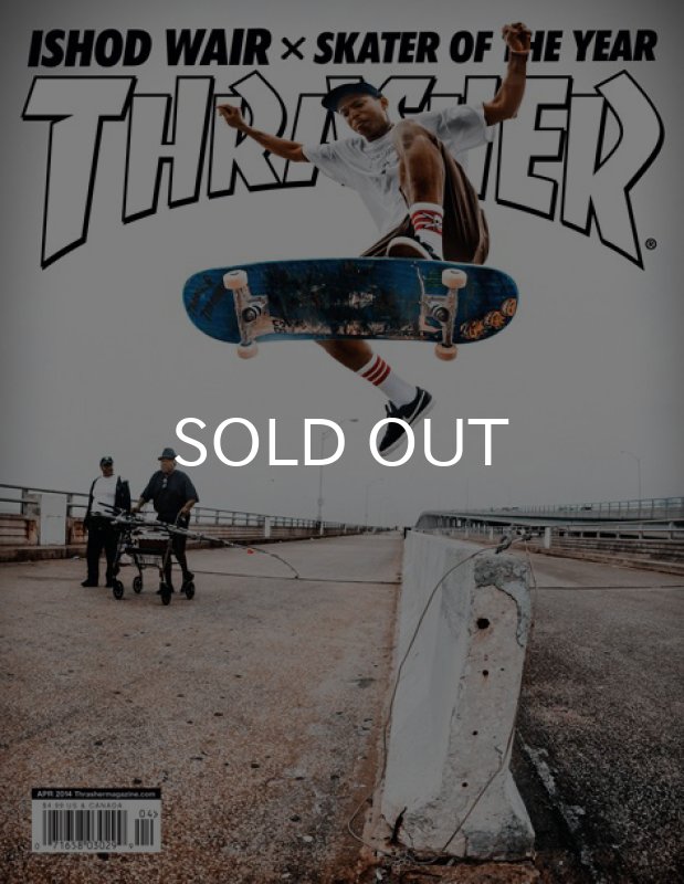 画像1: THRASHER / MAGAZINE 2014年4月号 #405【FREE POSTER】 (1)