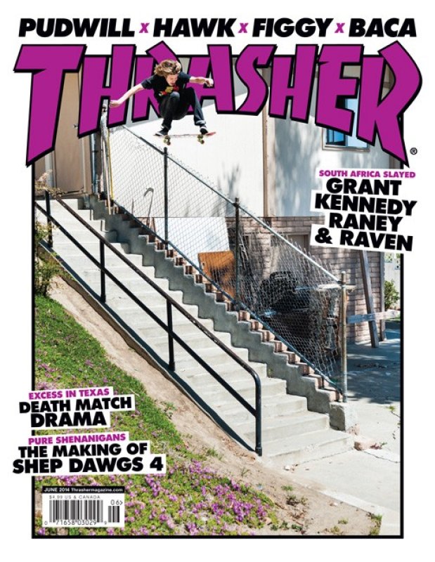 画像1: THRASHER / MAGAZINE 2014年6月号 #407 (1)