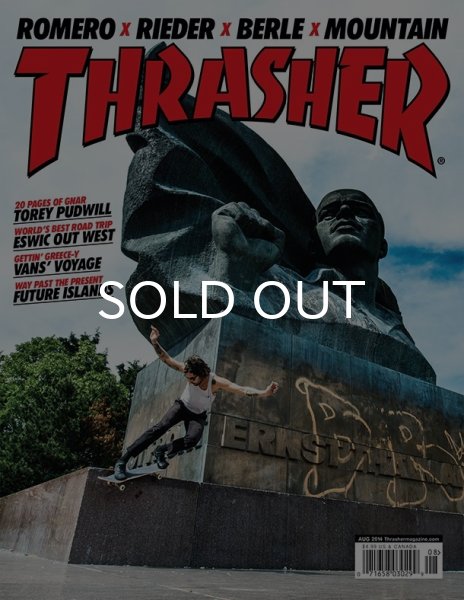 画像1: THRASHER / MAGAZINE 2014年8月号 #409 (1)