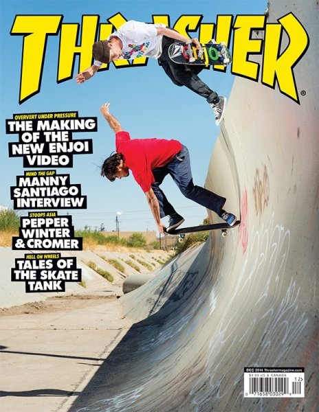 画像1: THRASHER / MAGAZINE 2014年12月号 #413 (1)