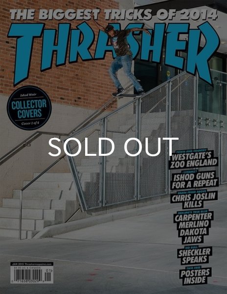 画像1: THRASHER / MAGAZINE 2015年1月号 #414 (1)