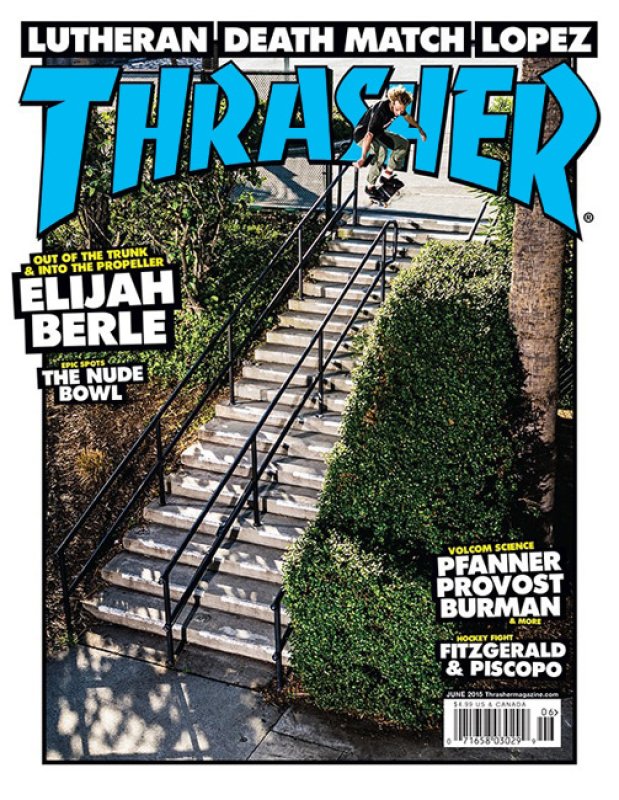 画像1: THRASHER / MAGAZINE 2015年6月号 #419 (1)