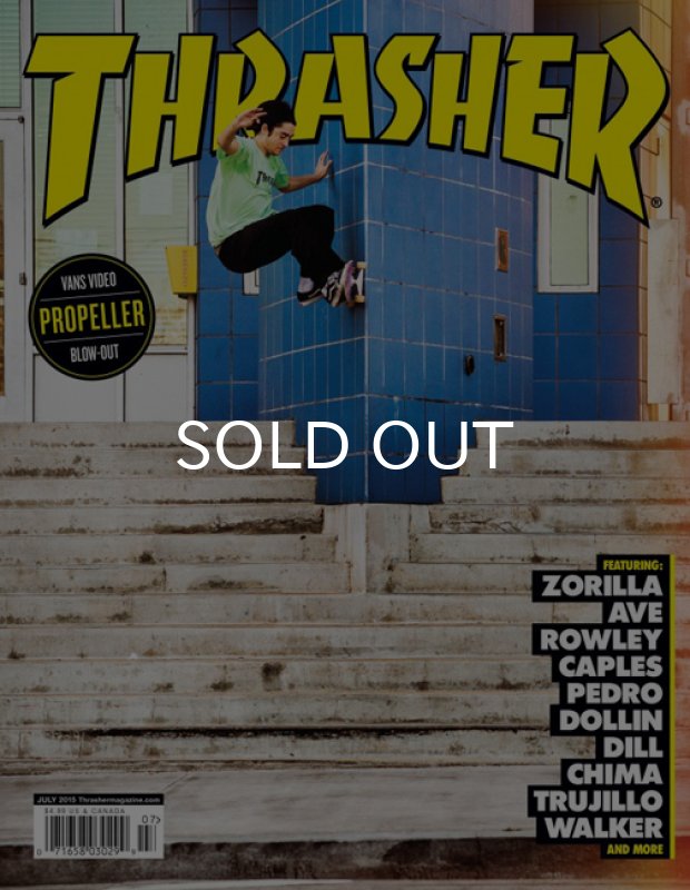 画像1: THRASHER / MAGAZINE 2015年7月号 #420 (1)