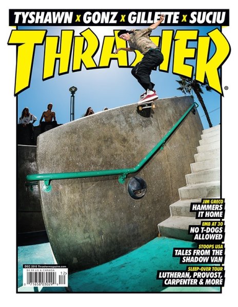 画像1: THRASHER / MAGAZINE 2015年12月号 #425 (1)