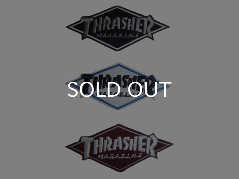 画像1: THRASHER / ワッペン DIAMOND (1)