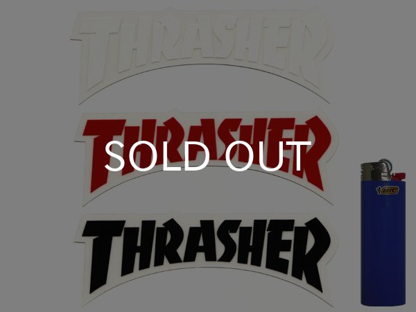 画像1: THRASHER / DIE CUT ステッカー (1)