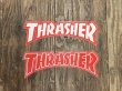画像1: THRASHER / 特大 ステッカー (1)