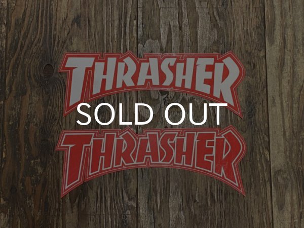 画像1: THRASHER / 特大 ステッカー (1)