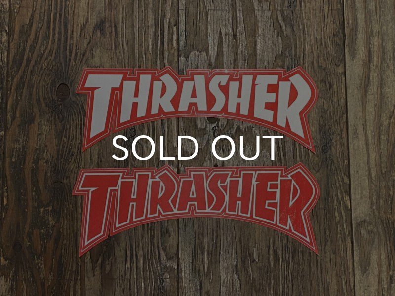 画像1: THRASHER / 特大 ステッカー (1)