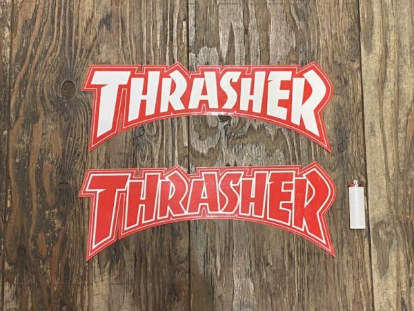 画像2: THRASHER / 特大 ステッカー (2)