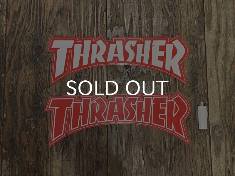 画像2: THRASHER / 特大 ステッカー (2)