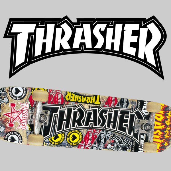 画像3: THRASHER / 特大 ステッカー (3)