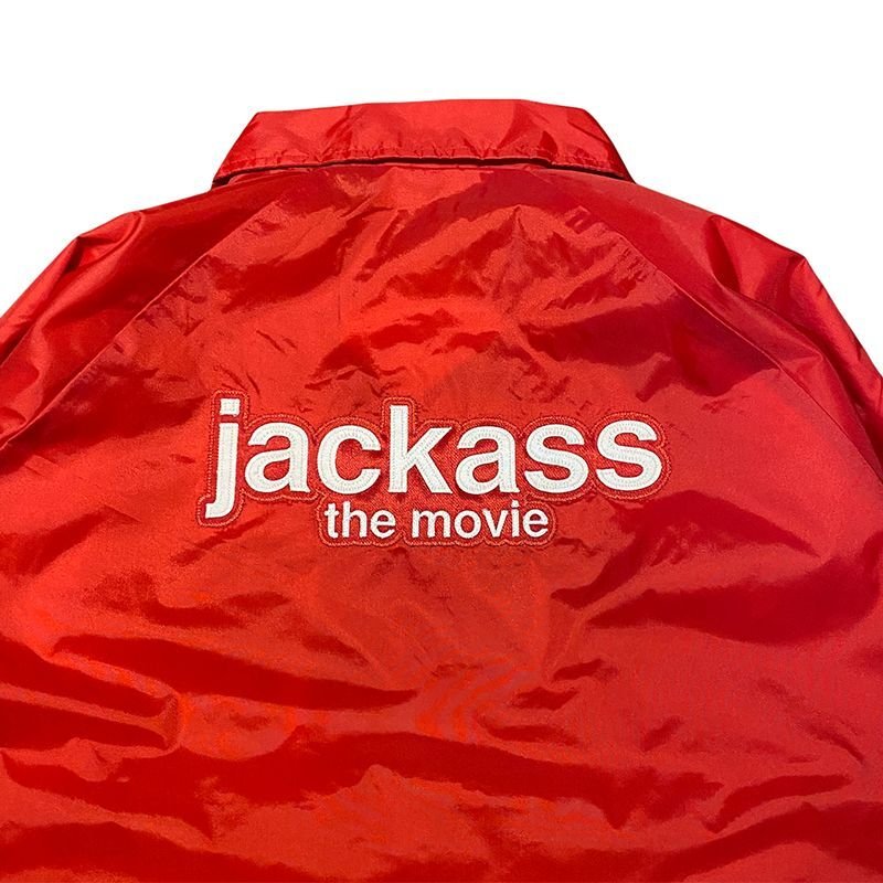 画像1: jackass the movie COACH JACKET (RED) (1)