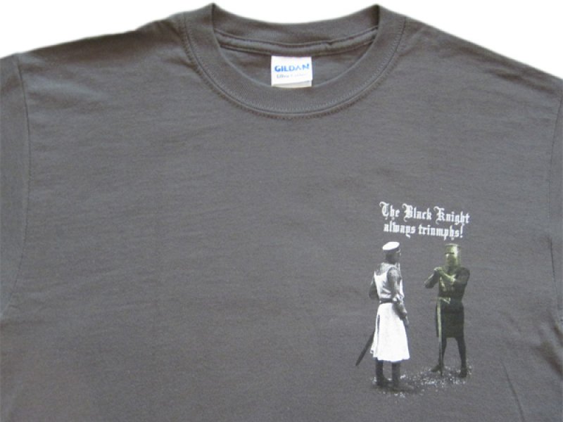 画像3: MONTY PYTHON Tシャツ / BLACK KNIGHT (CHARCOAL) (3)