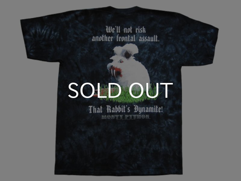 画像1: MONTY PYTHON Tシャツ / 殺人ウサギ タイダイ (1)