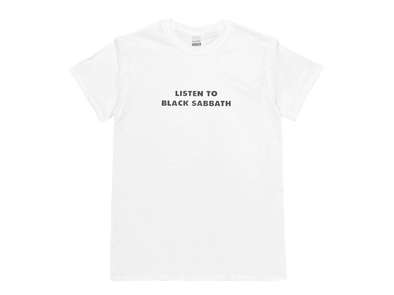 Black Sabbath Pilot Black T Shirt New Official Ozzy