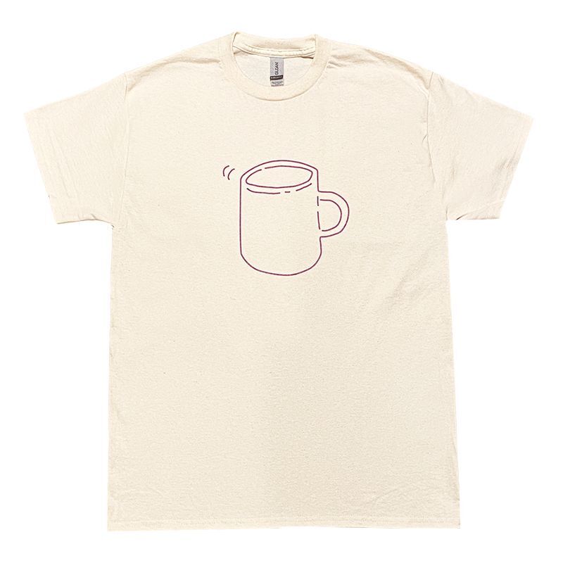 MUG Tシャツ (NATURAL/ROSE VIOLET)