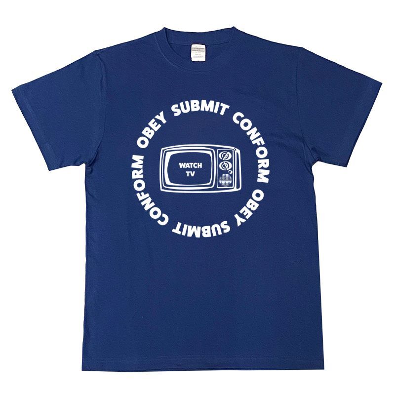 WATCH TV Tシャツ (CLASSIC BLUE)