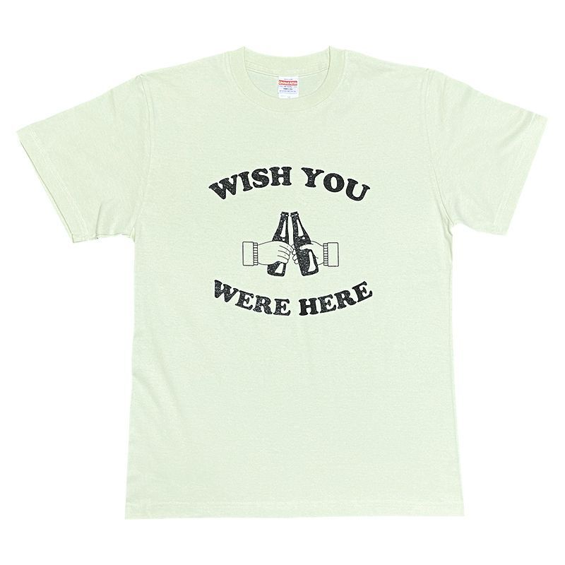WISH YOU WERE HERE Tシャツ (FROST GREEN)