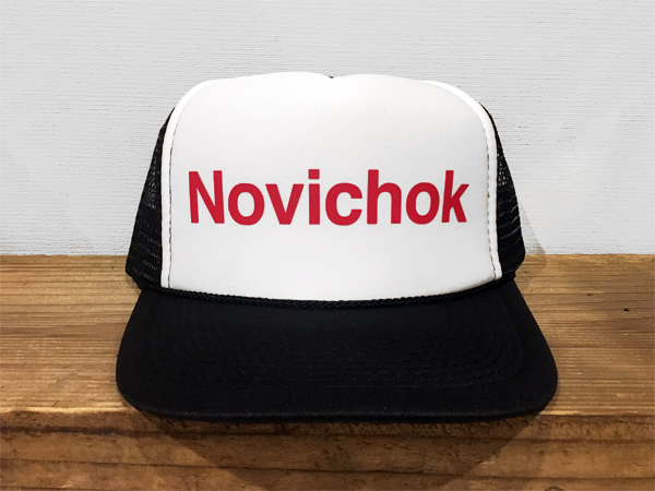 【50%OFF】NOVICHOK / MESH CAP (ENGLISH)