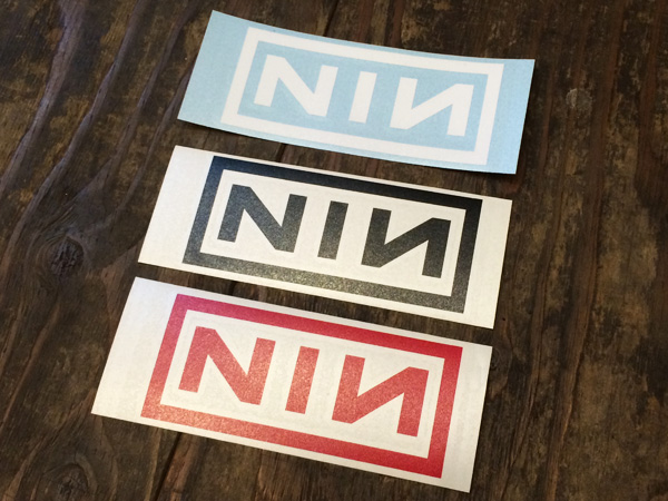 NINE INCH NAILS / ステッカー - 東京下北沢ショップCRIME -