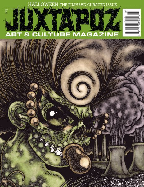 (SPECIAL　JUXTAPOZ　#105　ONLINE　2009年10月号　MAGAZINE　CRIME　COVER)　STORE