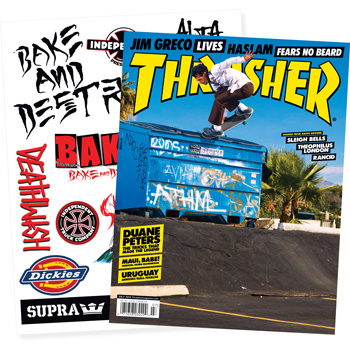 Thrasher Magazine 12年7月号 384 東京下北沢ショップcrime